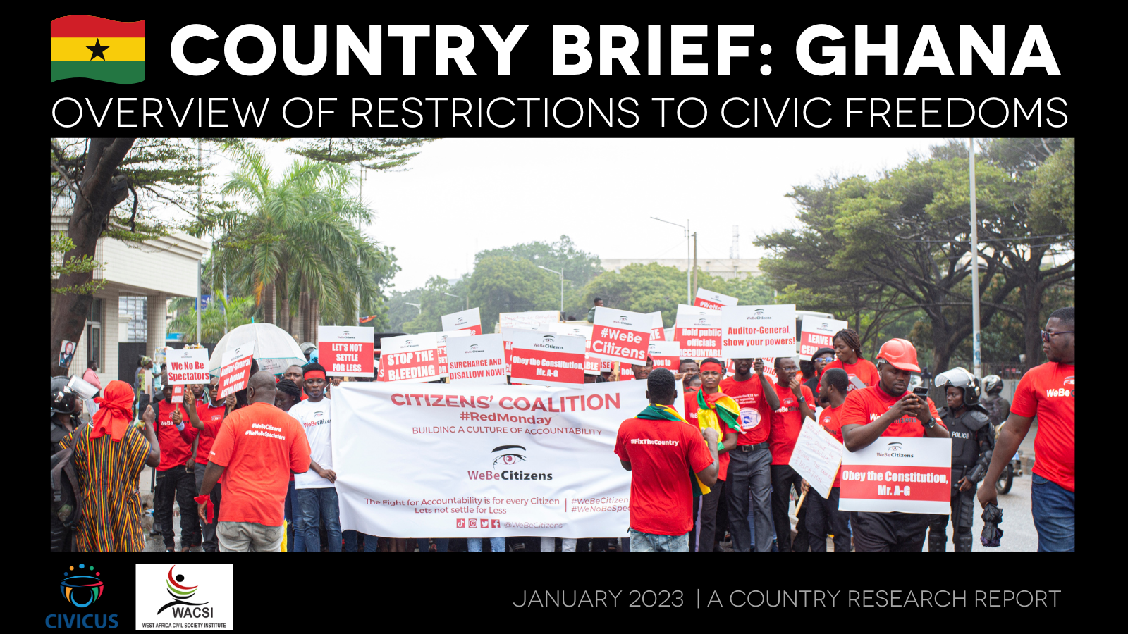 New report looks at the state of civic freedoms in Ghana