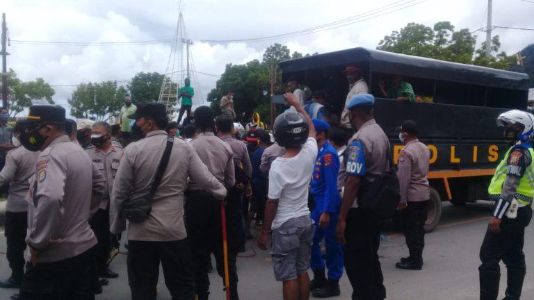 Kaimana protest arrests papua
