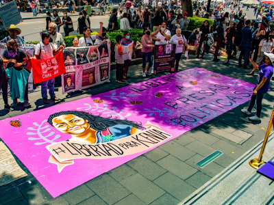 En el día de los pueblos indígenas exigimos la liberación de una activista mexicana por el derecho a la tierra